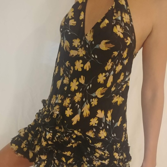 Free People Other - Intimately Free People | Floral Ruffle Slip Dress